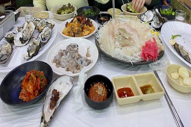 Seoul : the Biggest Sea-Food Noryangjin Market Gastroventure Tour