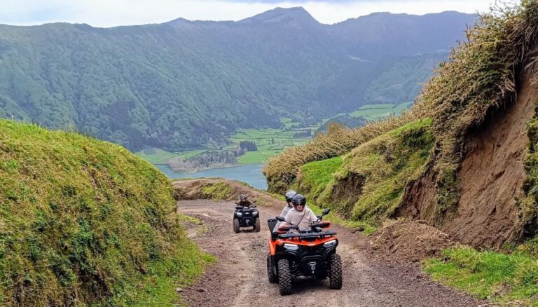 Sete Cidades: ATV Quad Tour: Half Day