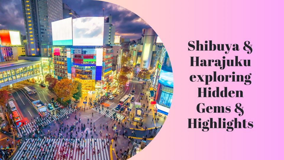 Shibuya & Harajuku Exploring Hidden Gems & Highlights Tour - Tour Highlights