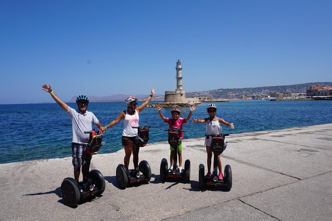 Small-Group Segway Chania Old City and Harbor Combo Tour