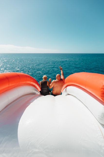 Tenerife: Yacht Cruise With Waterslide and Water Activities