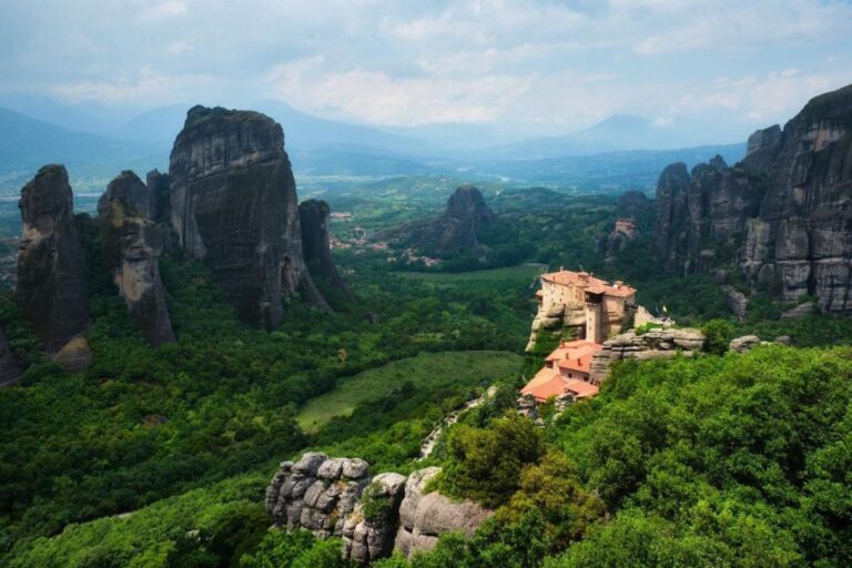 Visit Delphi & Meteora Monasteries Full Day Private Trip