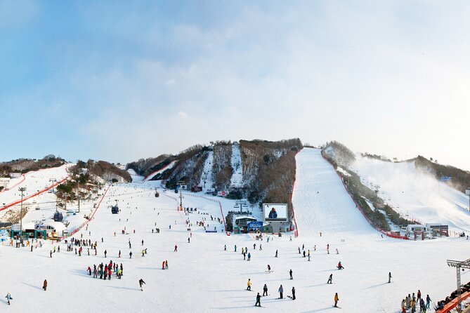 Winter Fun at Vivaldi Ski Resort With Romantic Winter Scenery at Nami Island