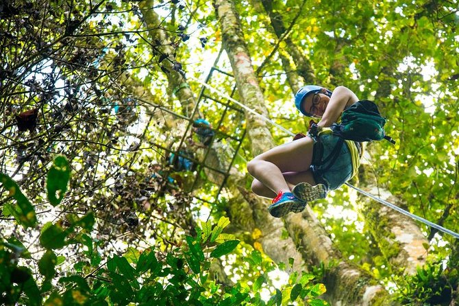 Zip Line La Carpintera. Half Day Tour Zipline Rappel Hiking in San Jose