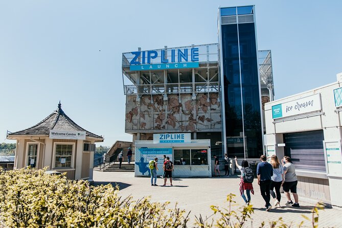 Zipline To The Falls in Niagara Falls, Canada