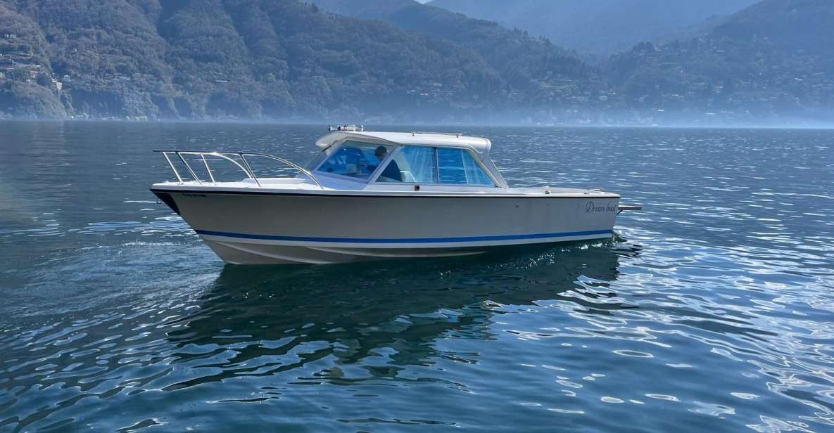 2-hour Private Boat Tour on Lake Como - Key Points