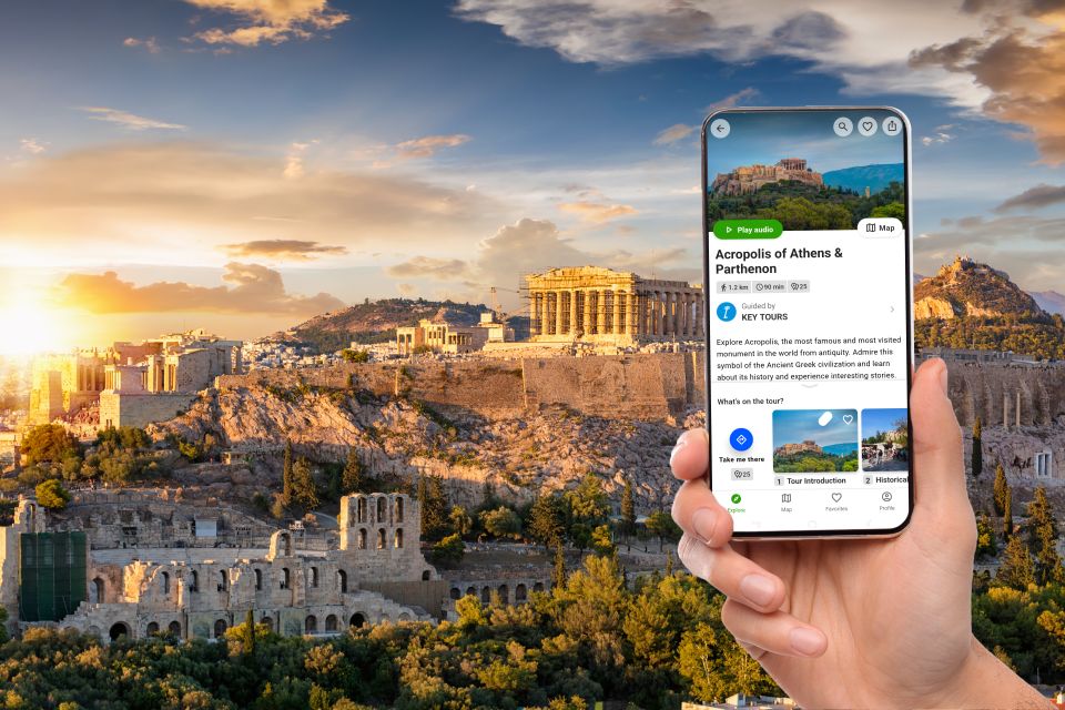 Acropolis of Athens & Parthenon a Self-Guided Audio Tour - Exploring the Acropolis Landmarks