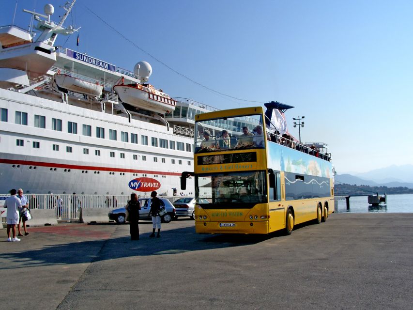 Ajaccio: Town Highlights and Coast Open-Top Bus Tour - Exploring Ajaccios Landmarks