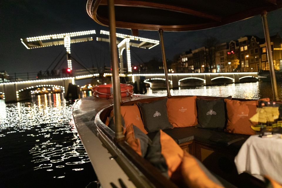 Amsterdam: Guided Evening Cruise With Bar on Board - Inclusions