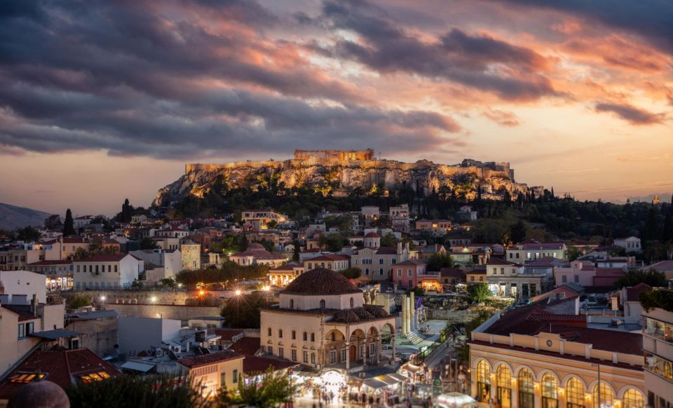 Athens: Wine Tasting and Nightlife Guided Tour With Cocktail - Duration and Language