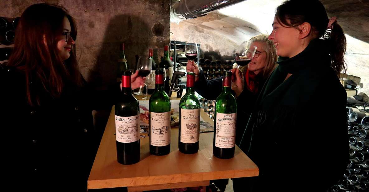Bordeaux: Vintage Wine Tasting With Charcuterie Board - Booking Information and Reservations