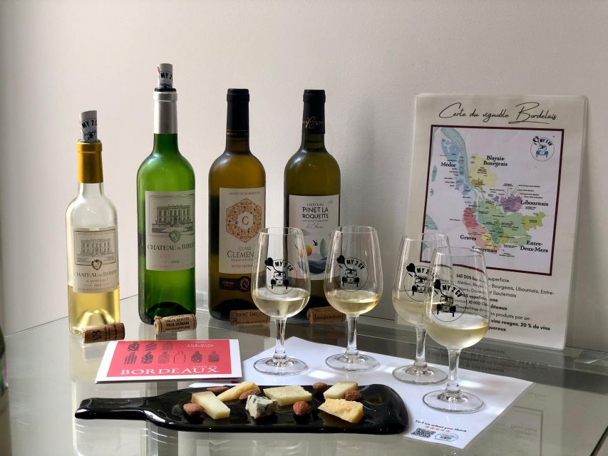 Bordeaux Wines : Tasting Class With 4 White Wines and Cheese - Bordeaux Wines 101 Crash Course