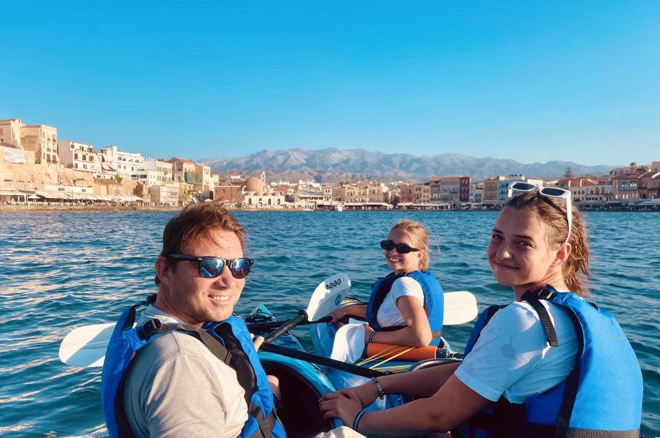 Chania: Morning Sea Kayak Tour Along the Coastline - Itinerary