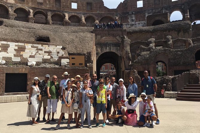 Colosseum Arena Floor Guided Tour With Ancient Rome Access - Inclusions and Amenities