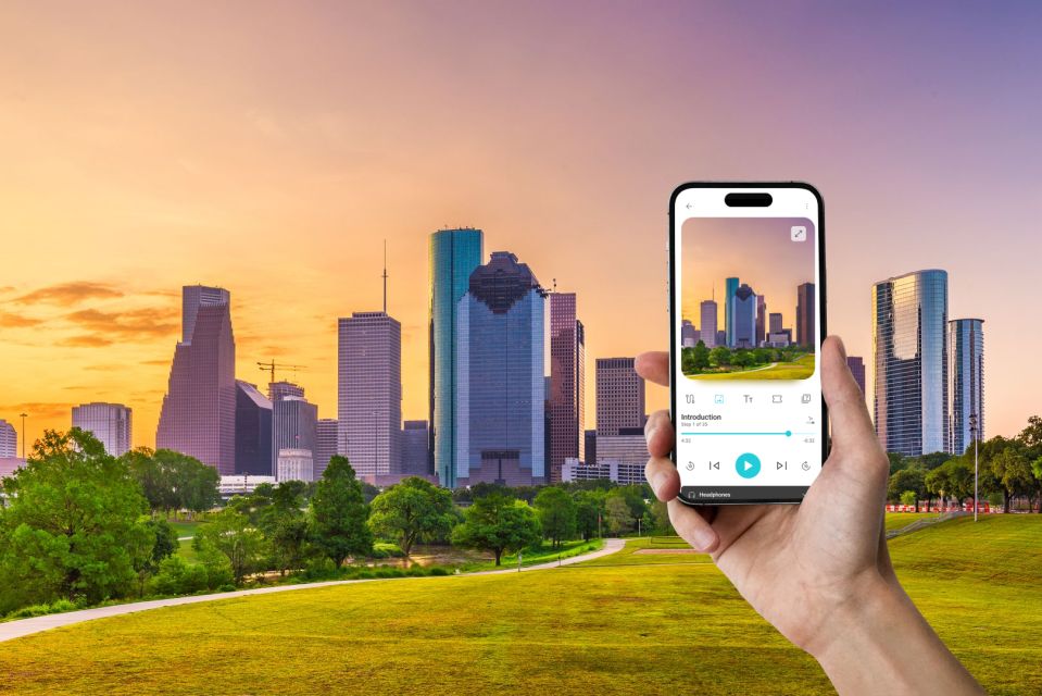 Downtown Houston: In App Audio Walking Tour - Tour Description