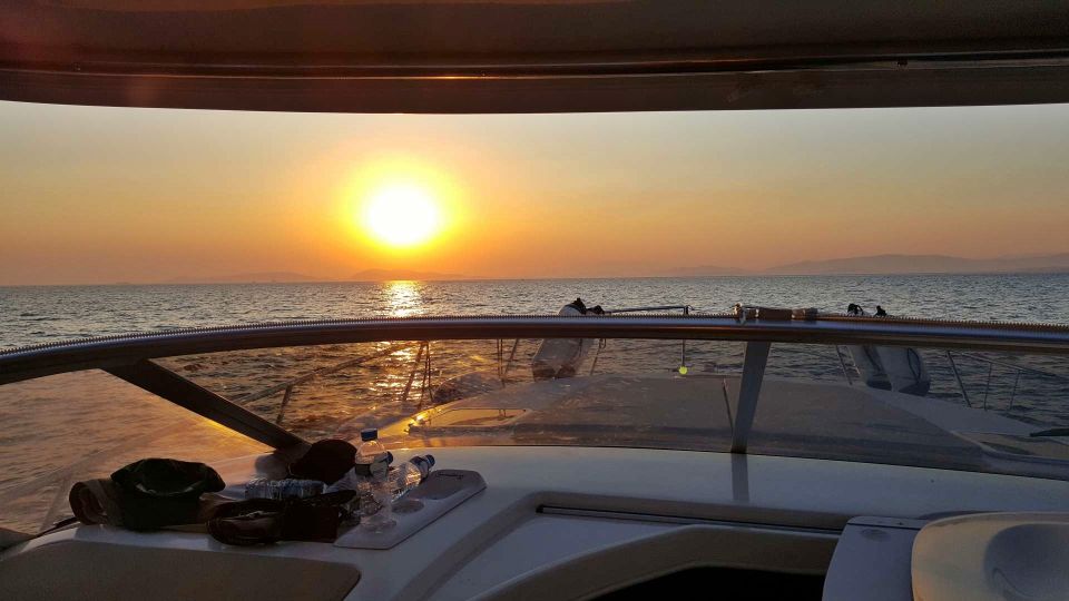 Fira: Private Sunset Cruise With BBQ, Drinks and Hot Springs - Pricing and Duration