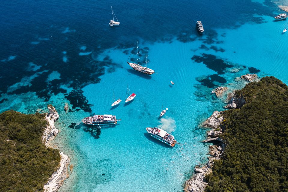 From Benitses/Lefkimmi: Paxos, Antipaxos & Caves Day Cruise - Experience Highlights