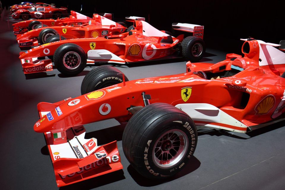 From Bologna: Trip to Ferrari Museum With Tickets and Lunch - Itinerary