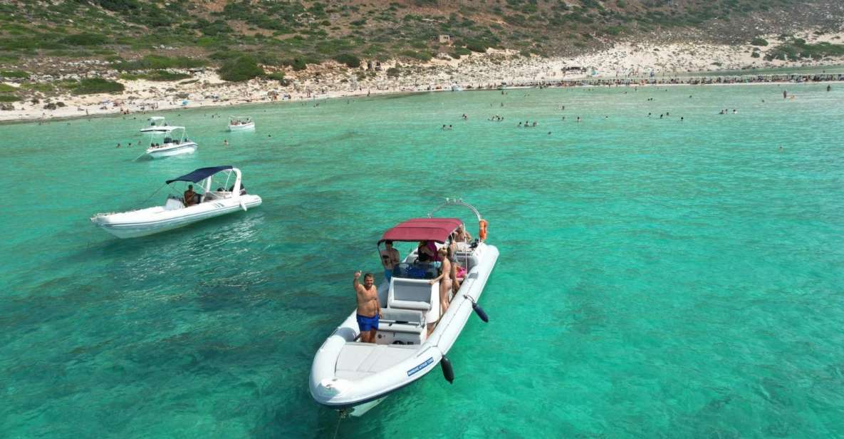 From Chania: Private Balos Bay & Gramvousa Island Boat Trip - Itinerary