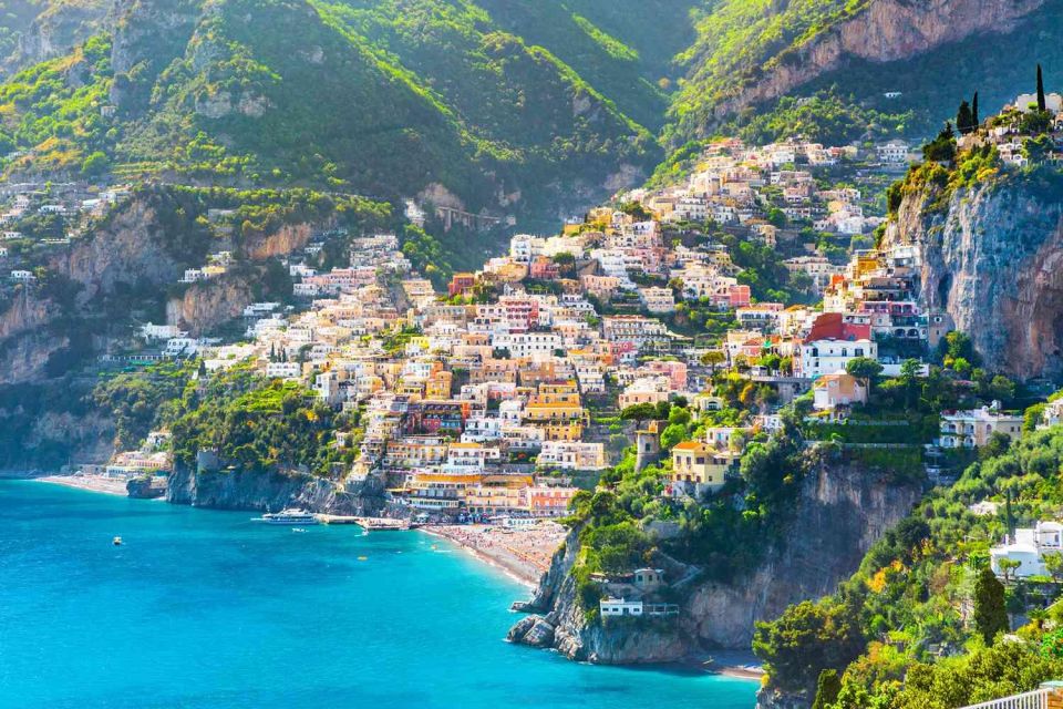 From Naples: Positano & Amalfi Boat Tour With Van Transfer - Itinerary