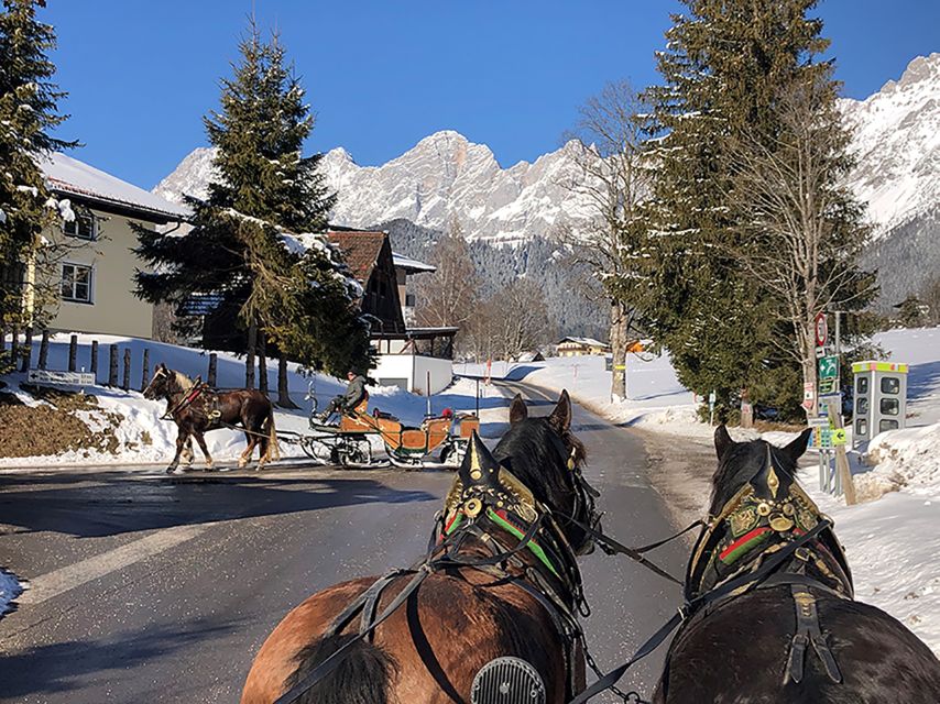 From Salzburg: 8-Hour Tour With Horse-Drawn Sleigh Ride - Experience Highlights