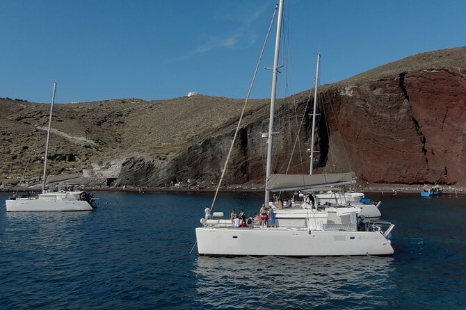 Golden Route: Santorini Sunset Cruise With Ammoudi Bay Views - Logistics and Amenities