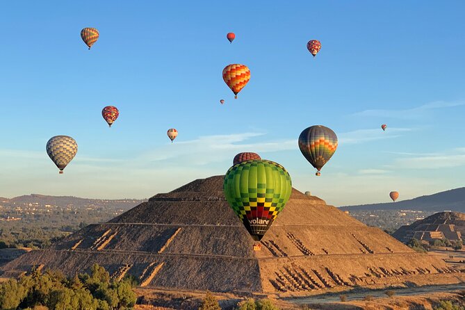 Hot Air Balloon Flight Over Teotihuacan, From Mexico City - Flight Details