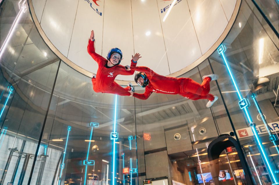 Ifly San Diego-Mission Valley: First Time Flyer Experience - Language and Cancellation Policy