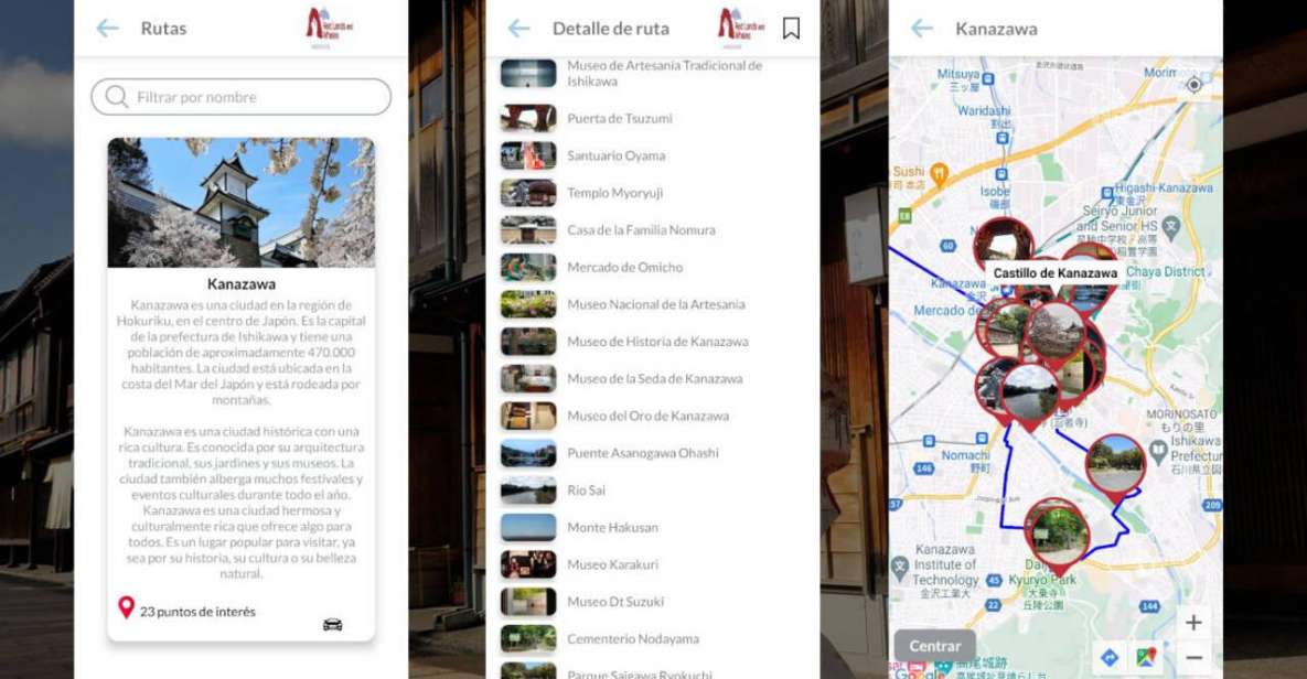 Kanazawa Self-Guided Tour App With Multi-Language Audioguide - Experience Highlights