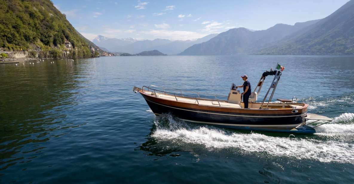 Lake Como on Classic Wooden Boat - Inclusions and Cancellation Policy