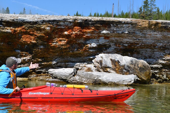 Lake Yellowstone Half Day Kayak Tours Past Geothermal Features - Geothermal Highlights