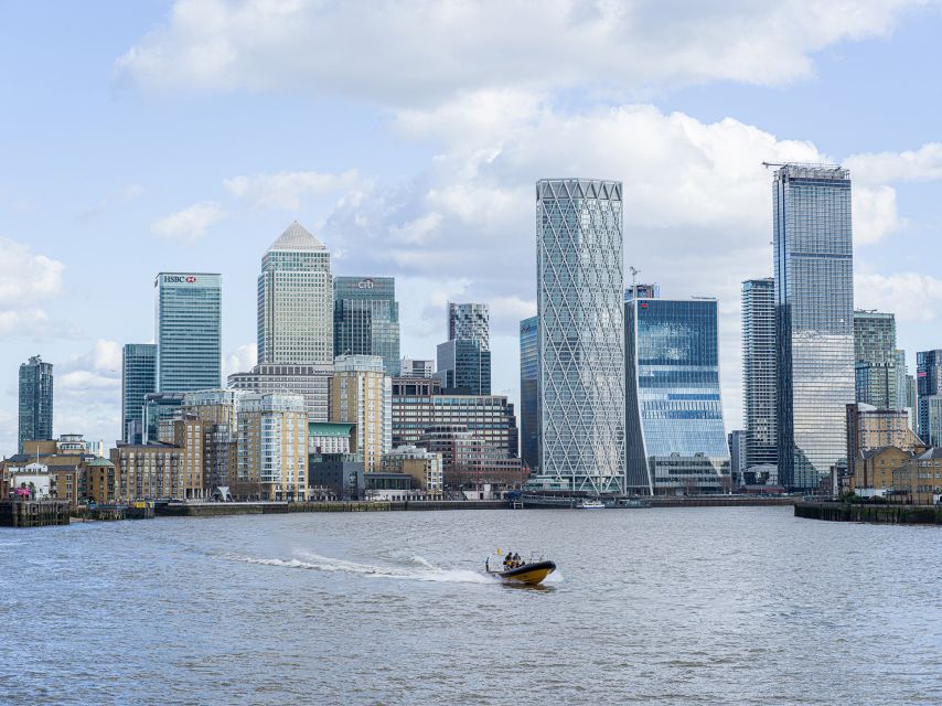 London: 70-Minute Thames Barrier Speedboat Tour - Itinerary Stops