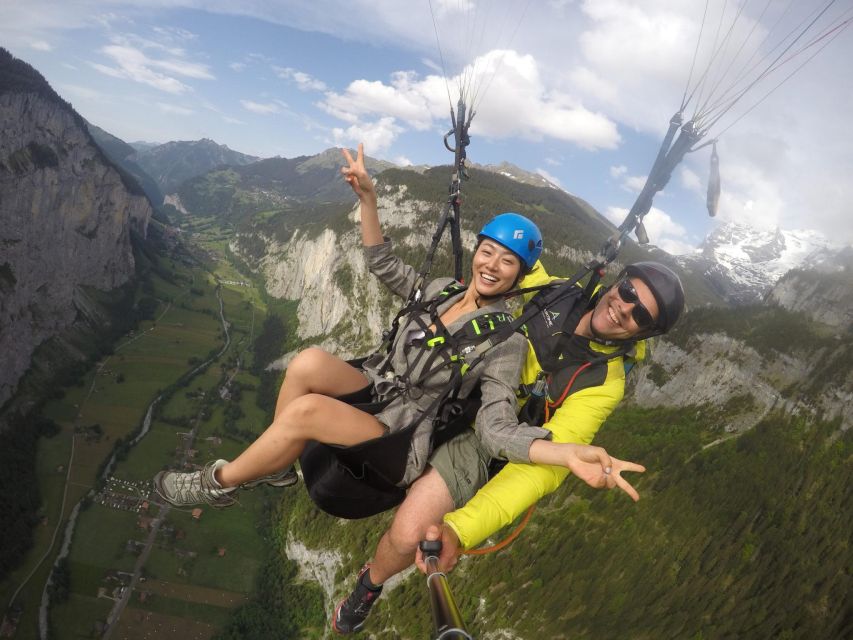 Mürren: Paragliding Over Lauterbrunnen Cliffs and Waterfalls - Experience Highlights