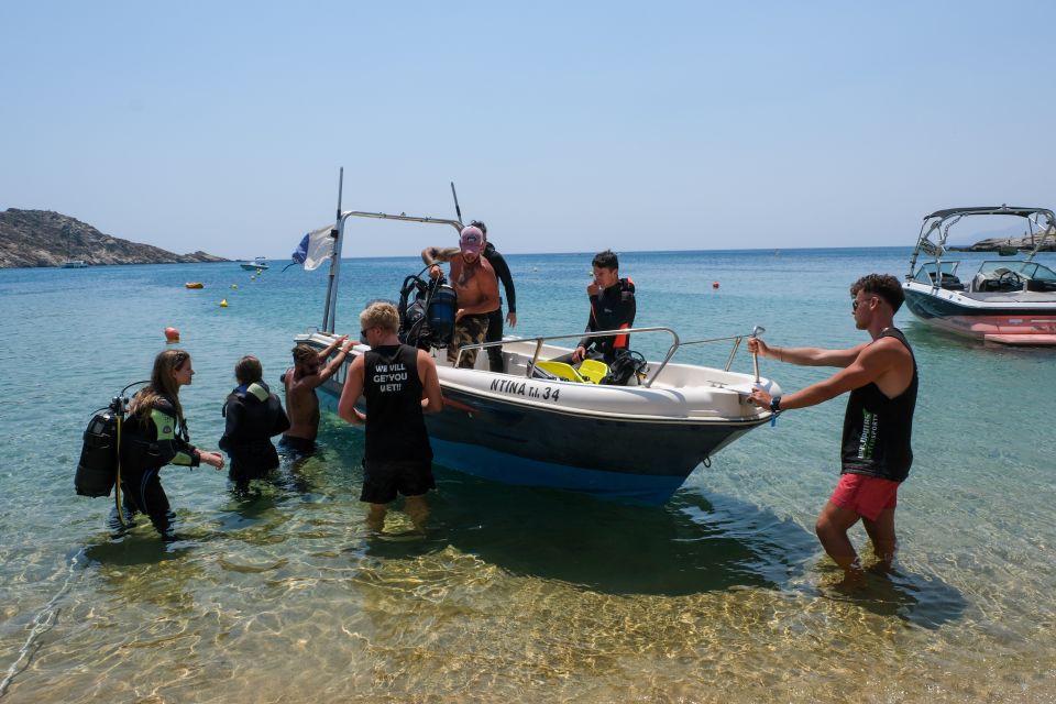 Mylopotas: Boat Cruise and Shipwreck Scuba Diving - Discover the Underwater World