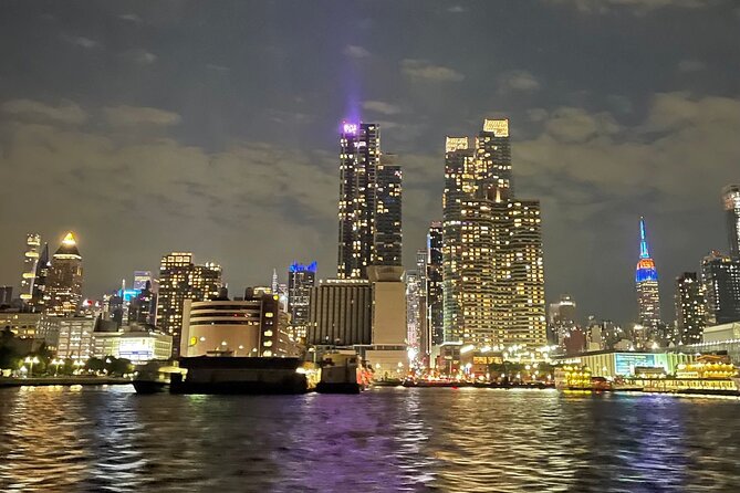 New York City Bright Lights Skyline Cruise on Yacht - Inclusions