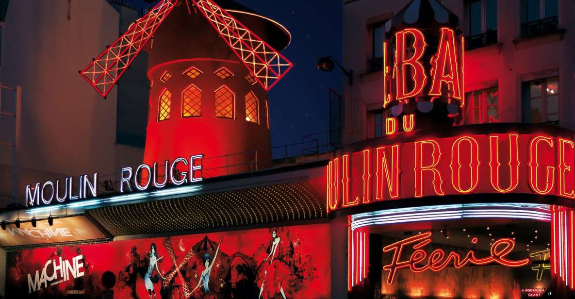 Paris: Moulin Rouge Cabaret Show Ticket With Champagne - Show Highlights