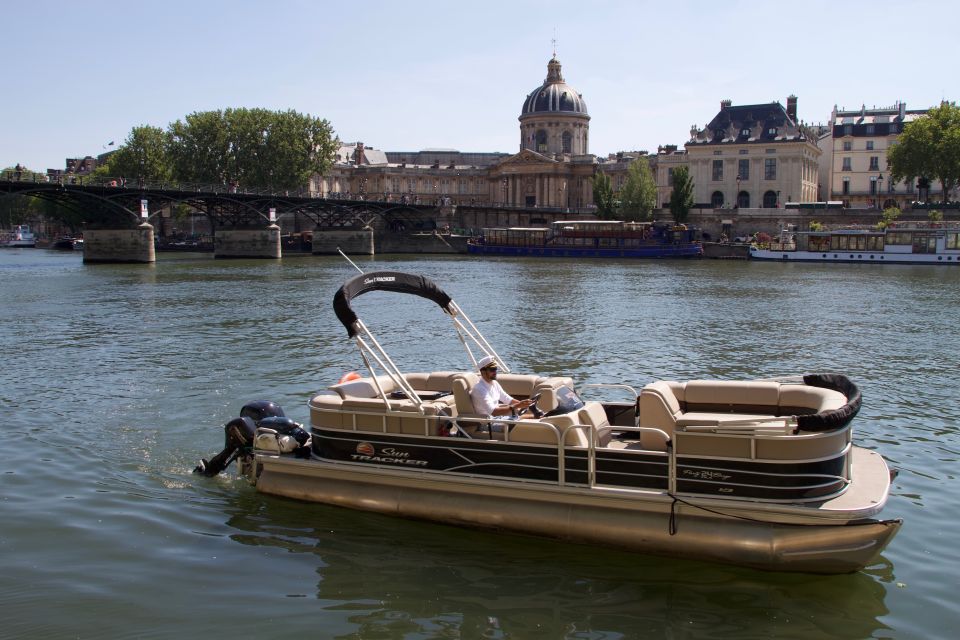 Paris: Private Pontoon Boat Seine River Cruise With Guide - Experience Highlights