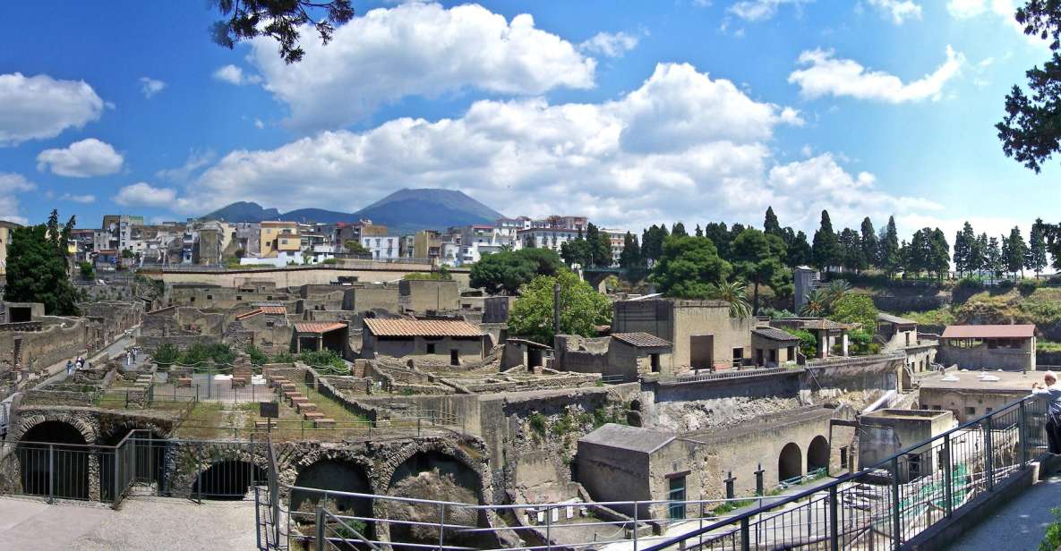 Pompeii, Oplontis and Herculaneum From the Amalfi Coast - Itinerary