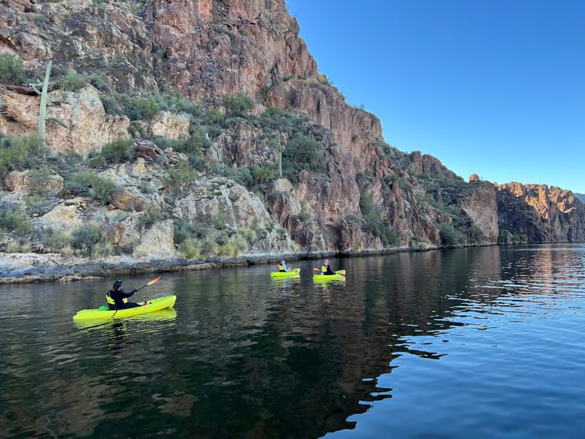 Saguaro Lake: Guided Kayaking Tour - Meeting Point & Information