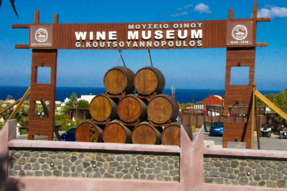 Santorini Visit Cave Wine Museum and Wine Tasting - Pricing and Duration