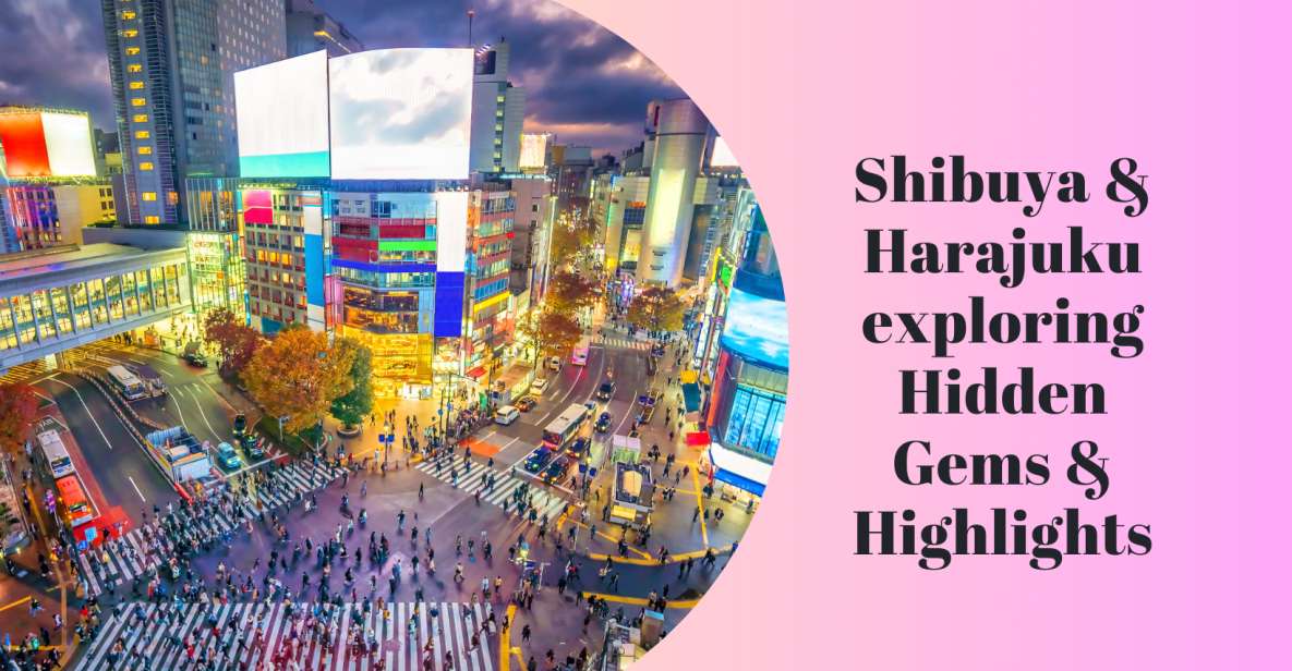 Shibuya & Harajuku Exploring Hidden Gems & Highlights Tour - Full Description