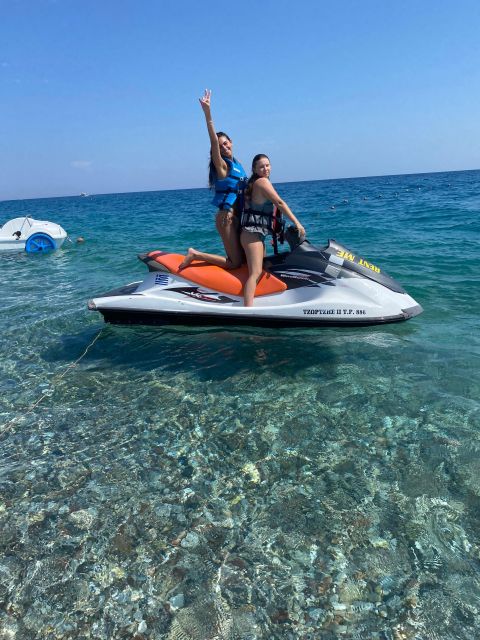 Traganou Beach: Yamaha Jet Ski Rental - Instructors Language Skills and Audio Guide