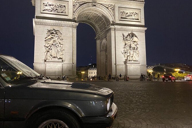 Unforgettable Tour of Paris at Night in a Vintage Car - Vintage Car Selection