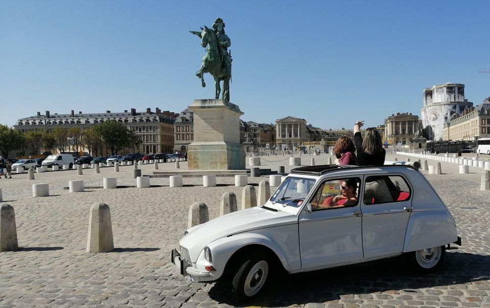 Versailles : 1 Hour Private Citytour in a Vintage Car - Booking Information