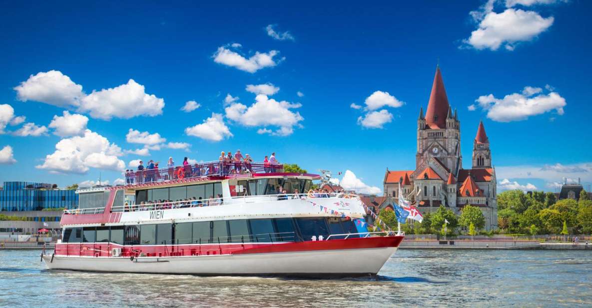 Vienna: Sightseeing Boat Tour With Lunch - Duration and Cancellation Policy