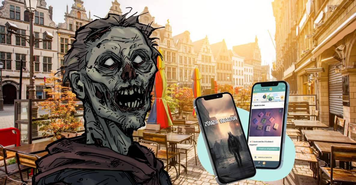 Zombie Invasion" Antwerp : Outdoor Escape Game - Location Details