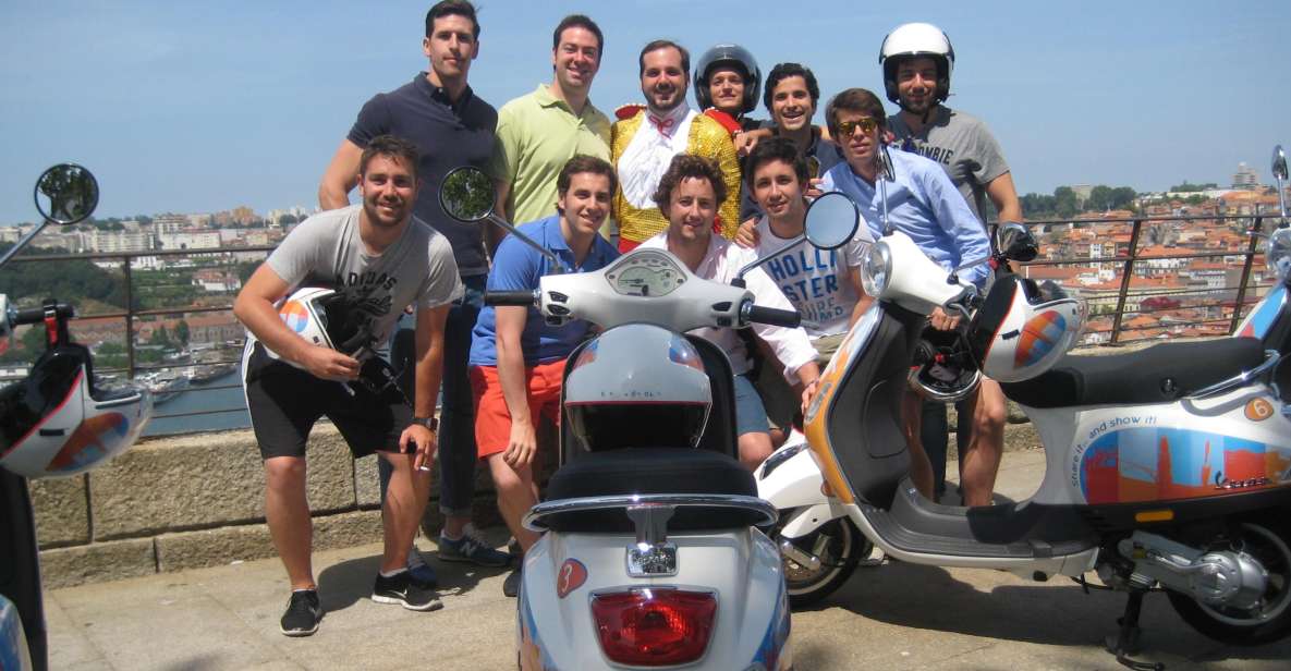 6-Hour Porto by Vespa - Experience Porto in Style