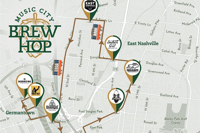 Brewery Hop-On Hop-Off Trolley Tour of Nashville - Pricing and Inclusions