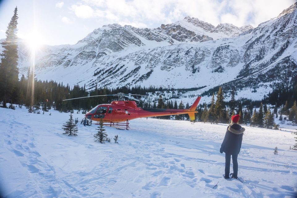 Canadian Rockies: Abraham Lake Ice Bubbles Helicopter Tour - Meeting Point