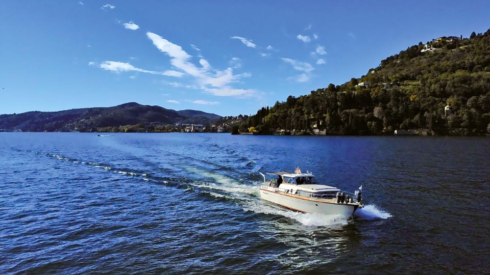 CHARMING LAKE COMO - 2-Hour Tour on LAKE COMO. - Boat Features